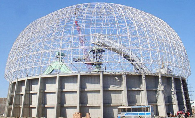 绥芬河圆形煤场网架